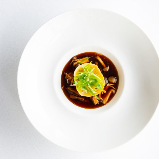 Seasonal two-course Autumn lunch menu at Chapter One Restaurant in Kent.