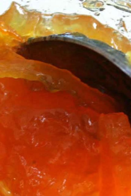 Hand-crafted Seville orange marmalade prep at Chapter One fine dining restaurant.