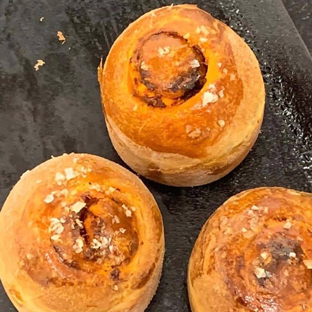 Signature brioche swirls recipe from the pastry kitchen at Chapter One Kent.