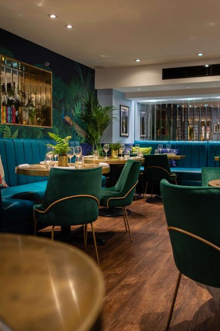 Modern European fine dining meets open-fire grill at Chapter One Locksbottom.