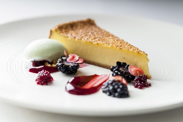 Romantic Valentine's Day fine dining experience at Chapter One Restaurant, Kent.