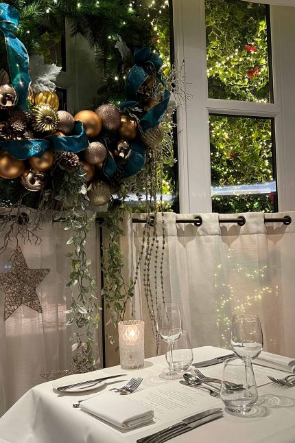 Restaurant Kent Bromley Orpington Locksbottom Christmas Day Menu Traditional Contemporary Dishes