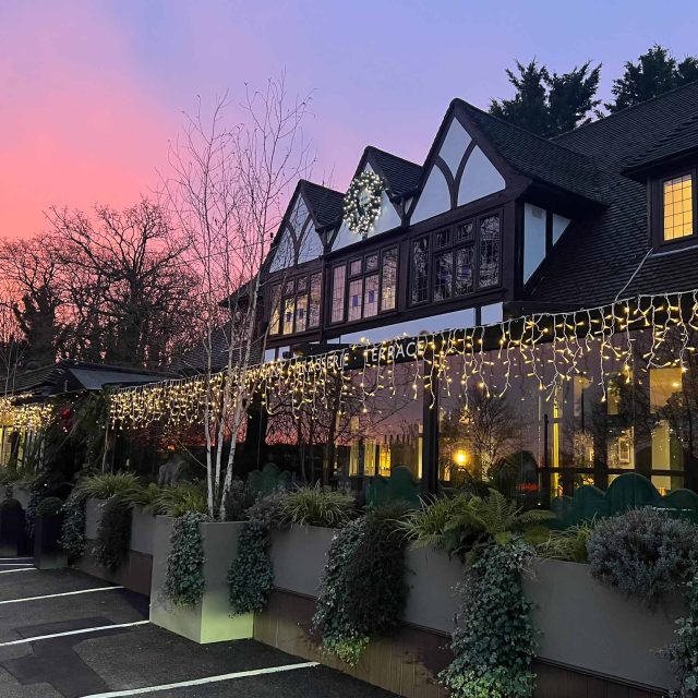 New Year’s Day fine dining experience at Chapter One Restaurant in Locksbottom, Kent.