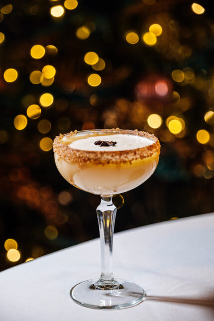 Festive New Year's Eve tasting experience at Chapter One Restaurant, Locksbottom.